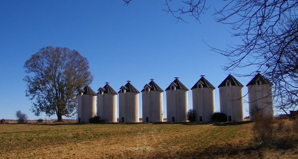 the Scottish silos